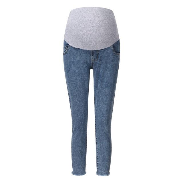 Great Pregnant Jeans - Maternity Pants Trousers - Nursing Prop Belly Legging - Plus Size (2U4)