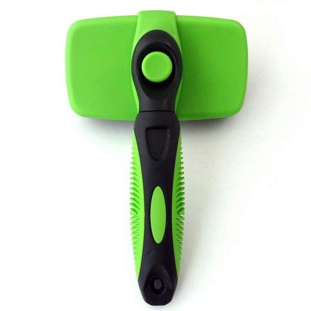 Professional All-in-one Self Cleaning Slicker Dog and Cat Brush Pet Grooming Tools (9W1)(F72)
