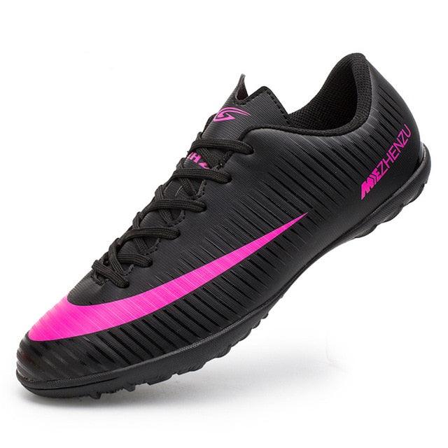 Great Professional Soccer Cleats Shoes - Low Top TF Adult Kids Soccer Football Boots Trainer (D15)(MSA4)