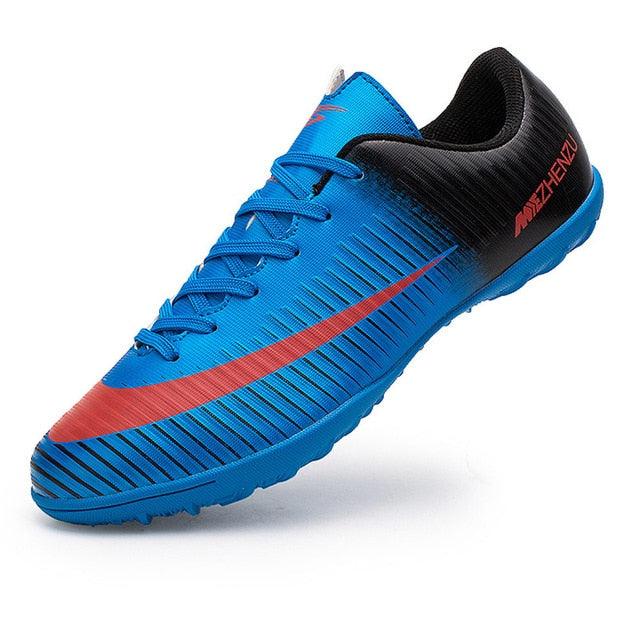 Great Professional Soccer Cleats Shoes - Low Top TF Adult Kids Soccer Football Boots Trainer (D15)(MSA4)