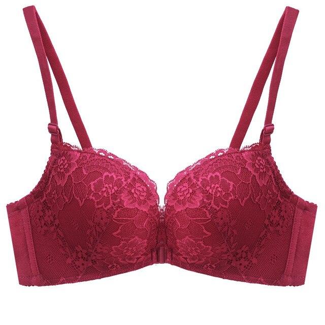 Front Closed Women's Gorgeous Bras - Women Underwear 32-38 BC Cup - Sexy Push Up Brassiere (D27)(TSB3)