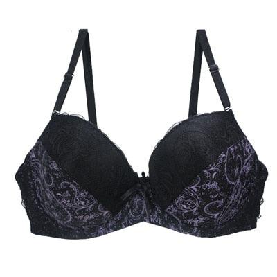 Full Cup Bra - Plus Size - Thin Cup Push Up Brassiere - Underwear Women Lingerie - Female Intimates (TSB3)(TSB2)