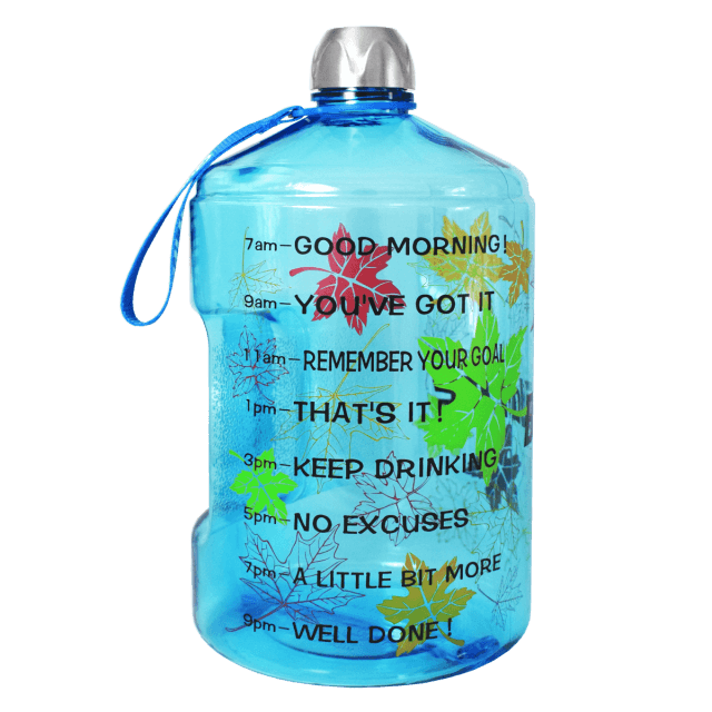 Great 3.78L 2.2L 1.3L Gallon Water Bottle Large Capacity - GYM Fitness Tourism Tour Bottles (D61)(D61)(FHB)(1AK1)