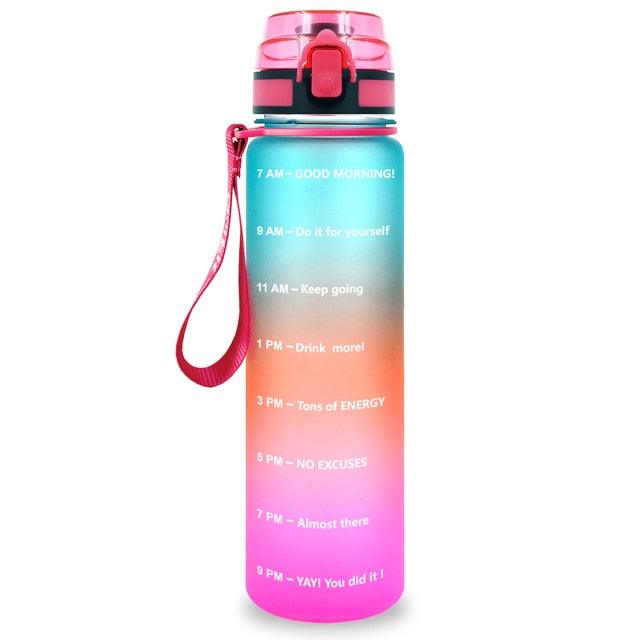 Trending 1L 32OZ Tritan Water Bottles - BPA Free Drinking Cups Bicycle Bottles Portable GYM Outdoor - Sport Fitness Walking Bottle (1AK1)