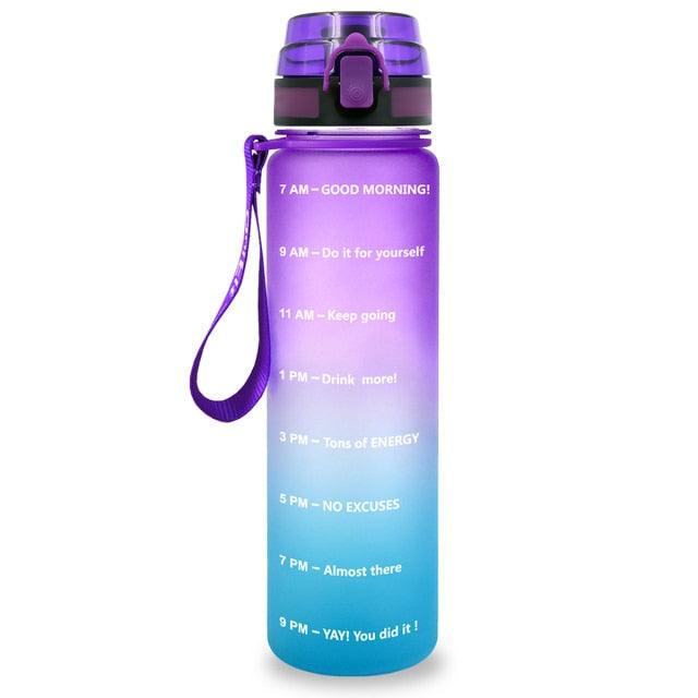 Trending 1L 32OZ Tritan Water Bottles - BPA Free Drinking Cups Bicycle Bottles Portable GYM Outdoor - Sport Fitness Walking Bottle (1AK1)