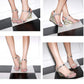 New Arrival Women's Fashion Wedges Heels - Sandals Rhinestone (D37)(SH2)(SS3)(WO5)