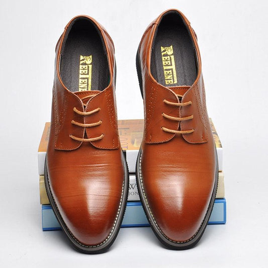 Autumn Formal Shoes - Men High Quality Leather Dress Shoes (MSF2)(F14)