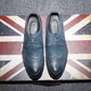 Fashion Men's Formal Shoes - Leather Personality Men Business Shoes (MSF2)(MSF4)(MSC4)(F14)