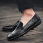 Genuine Leather Men's Casual Shoes - Comfortable Slip-On Driving Shoes (MSF3)(MSC2)(MSC4)