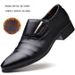 Great Leather Formal Wedding Shoes - Men Slip On Office Shoes (D14)(MSF5)