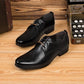 Men's Dress Shoes - Fashion Pu Leather Shoes - Men Brands Wedding Oxford Shoes (D14)(MSF2)(MSF1)
