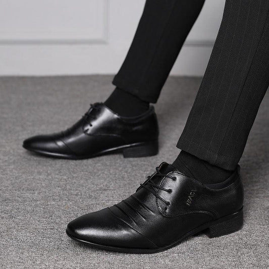 Men's Luxury Formal Shoes - Italian Fashion Mens Office Shoes (D14)(MSF2)