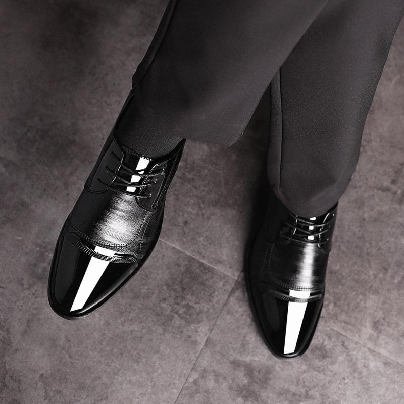 Dress Shoes - Men's Leather Formal Business Shoes (MSF3)