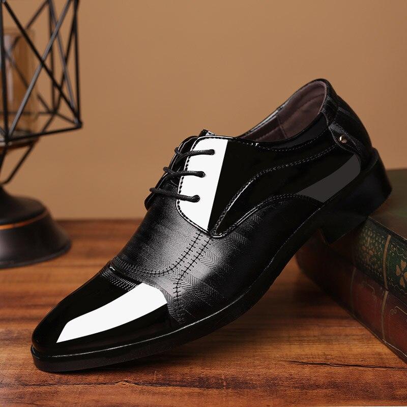 Dress Shoes - Men's Leather Formal Business Shoes (MSF3)