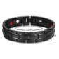 Negative Ions Magnetic Therapy Bracelet & Bangle Hologram Bracelets (MJ3)