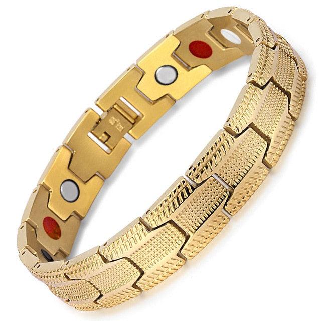 Negative Ions Magnetic Therapy Bracelet & Bangle Hologram Bracelets (MJ3)