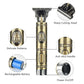 Rechargeable USB Hair Clipper T-Shaped Carving Push Barber Haircut Cutter Professional Machine (BD6)(1U45)
