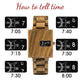 New Design Watch - Men Wooden Luxury Brand Top Gift Quartz Wristwatches (MA9)(F84)
