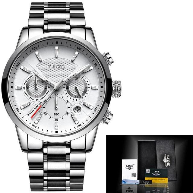 Men's Watches - Fashion Waterproof Chronograph Top Brand Luxury Quartz Watch (MA9)(F84)