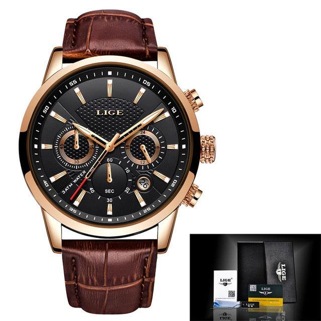 Men's Watches - Fashion Waterproof Chronograph Top Brand Luxury Quartz Watch (MA9)(F84)