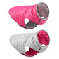 Small Dog Down Jacket - Dual Colors Reflective Winter Dog Clothes - Chihuahua Coat French Bulldog Vest (W1)(F69)
