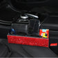 Rhinestone Crystal Leather Car Seat Crevice Storage Box - Multi-purpose Auto Gap Organizers (3LT1)