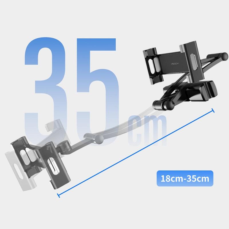 Great Holder For Tablet PC Auto 360 Car Back Seat Headrest Mounting Holder Tablet Universal Stretchable (TLC2)(F47)