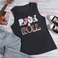 Amazing Rock & Roll Print Tank - Women Tank Tops - Summer Sleeveless Lady O-neck Top (3U19)