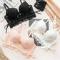 New Trending Women Fashion Sexy Lingerie- Cotton Panties + Push Up Underwire Bras Sets - Big Size (TSB4)