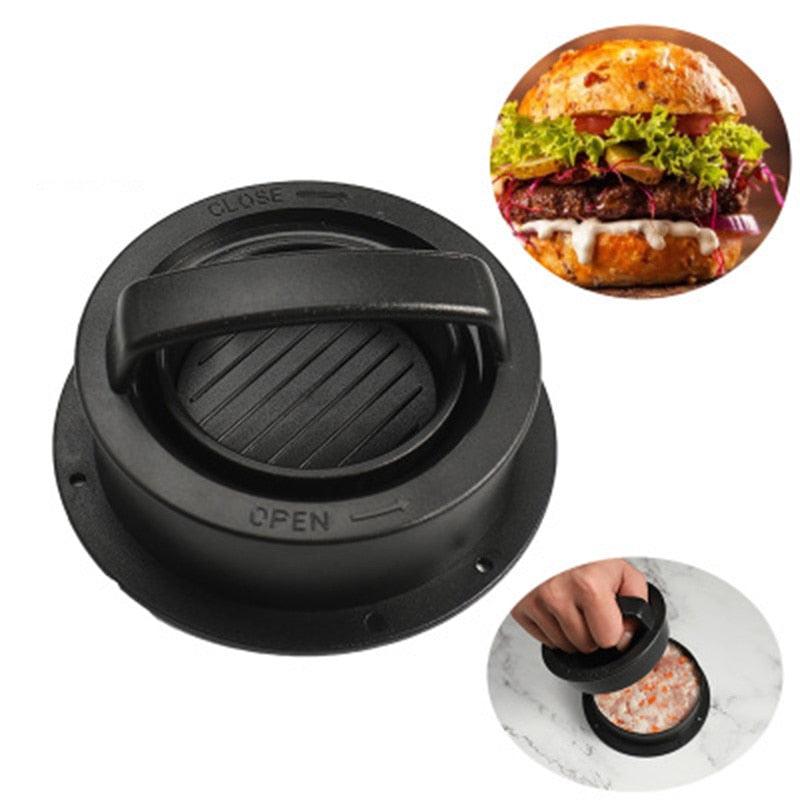 Round Shape Hamburger Press Food-Grade ABS Non-Stick Tool - Kitchenware Meat Tools (AK3)