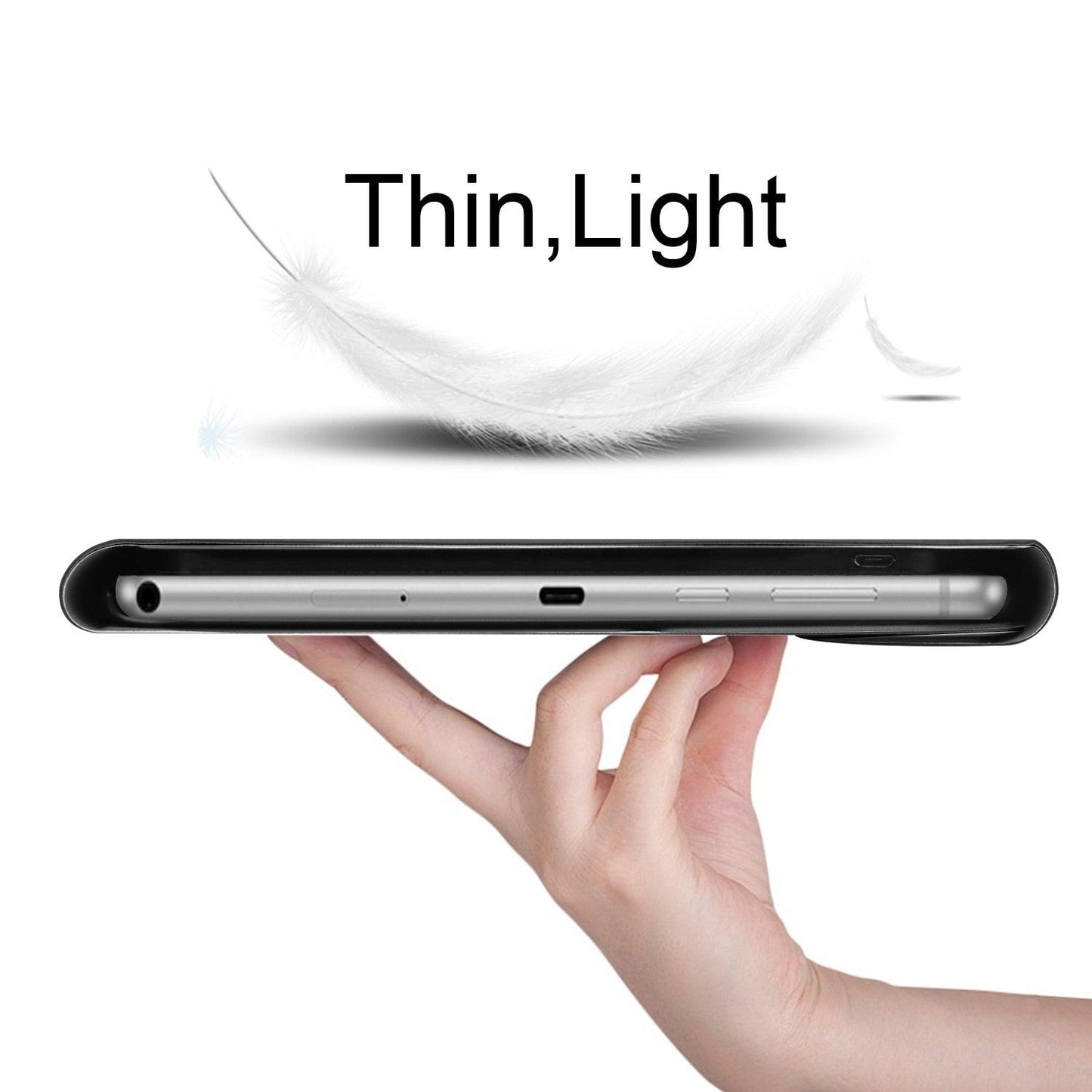 English/Russian/Spanish Keyboard Case For Huawei MediaPad M6 10.8 2019 Ultra slim Stand Smart Cover For Huawei M6 10.8 (TLC3)(F47)
