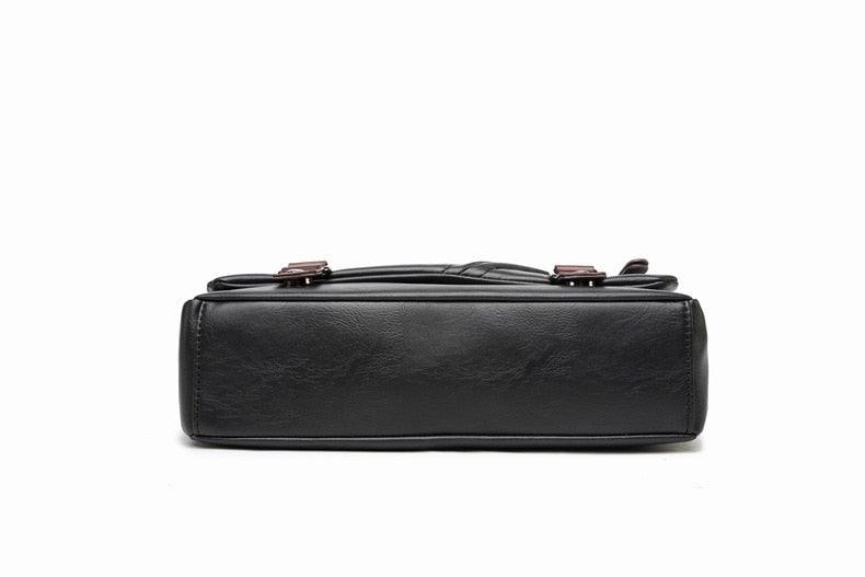 Fashion Brand PU Leather Men Crossbody Bag - Casual Shoulder Bags - Travel Crossbody Bags Male Messenger bag Bags (3MA1)(LT4)(1U78) - Deals DejaVu