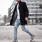 Men Fashion Coat - Thickened Windbreaker Warm Coat - Long Jacket - Outwear Cardigan Tops (D100)(TM4)(CC1) - Deals DejaVu