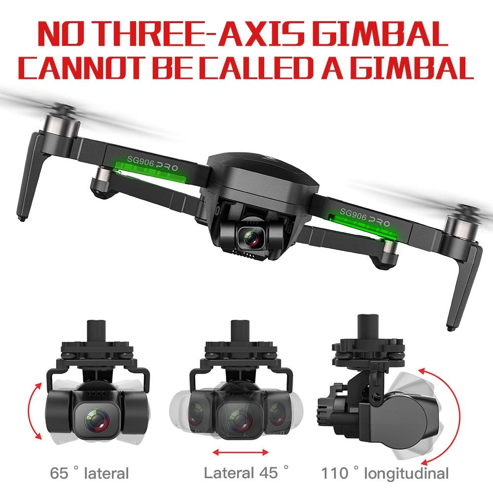 PRO drone and GPS 4K 5G WIFI 3 axis gimbal dual camera professional ESC 50X zoom brushless quadcopter RC Drone (MC2)(1U54)(1U46)