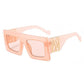 Great Oversize Square Sunglasses UV400 (2U102)