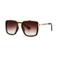 Vintage Double Bridges Square Sunglasses UV400 (1U102)