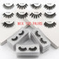 Wholesale 20/30/40/50/100 pairs 3d faux mink eyelashes in bulk natural false eyelashes (M2)(1U86)
