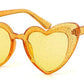 Fashion Crystal Lover Heart Glitter Sunglasses - Designer Love Sunglasses (2U44)
