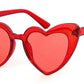 Fashion Crystal Lover Heart Glitter Sunglasses - Designer Love Sunglasses (2U44)