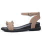 Great Summer Women Sandals - Suede Leather Flat Sandals (SS2)