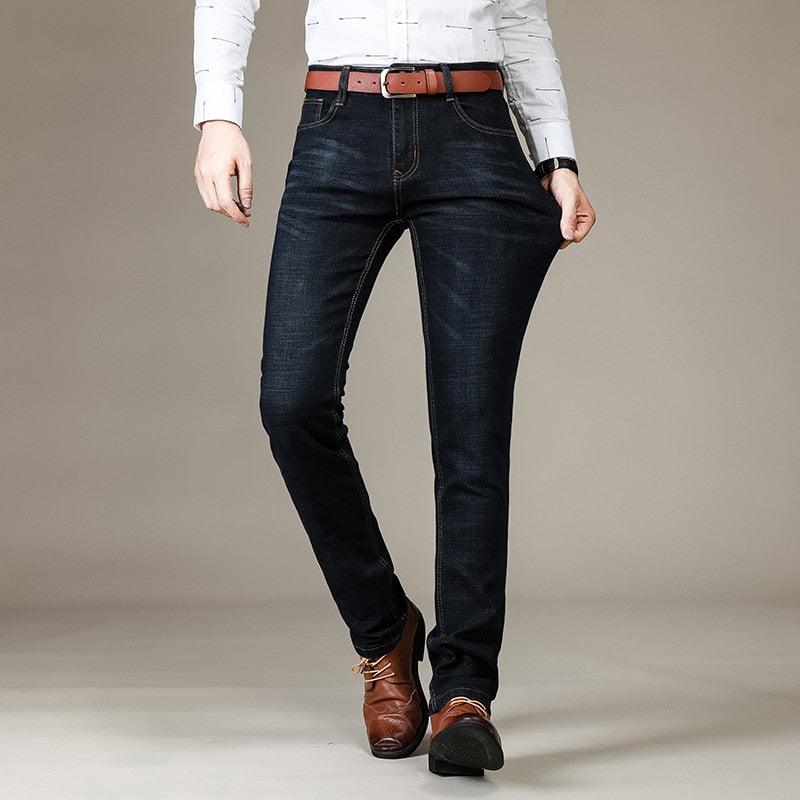Famous Slim Straight Business Casual Elasticity Cotton Trousers (TG2)(F9)(F10)