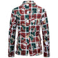 Buckle Male Blazer - Santa Claus Printed Blazers for Men (T2M)(CC5) - Deals DejaVu