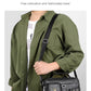 New Men Shoulder Bag Men Crossbody Bags - PU Leather Handbag - Men Messenger Bags Top handle Tote Bag for Male (3MA1)(LT4)(1U78) - Deals DejaVu