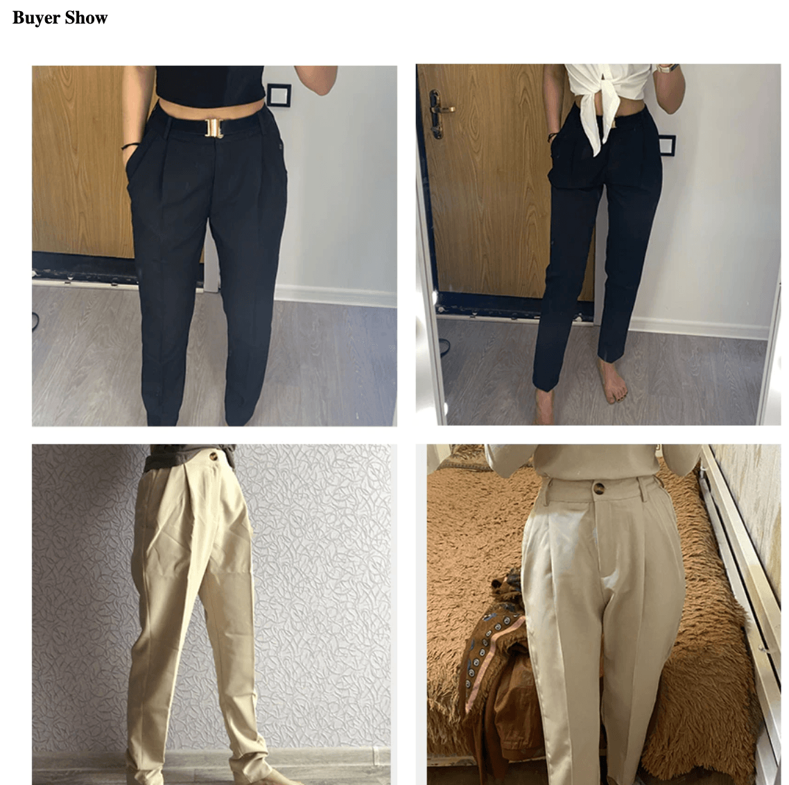 Casual High Waist Khaki Pants - Women Summer Spring Office Trousers - Zipper Pocket Solid Female Pencil Pants (BP) - Deals DejaVu