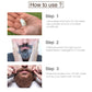 Men Beard Care Kit 100ml Nourishing Beard Wash Shampoo Natural Smoothing Care Conditioner Beard Styling (BD3)(1U45)(F45)