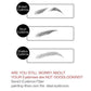 Waterproof Natural 3D Eyebrow Extensions Gel Dark Brown Black Fiber Eye Brow Enhancers Makeup Cosmetics (M1)(M2)(1U86)