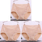 Sexy Lace Big Size High Waist Women Panties - Solid Cotton Comfort Briefs Lady's Underwear (TSP2)
