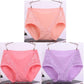 Sexy Lace Big Size High Waist Women Panties - Solid Cotton Comfort Briefs Lady's Underwear (TSP2)