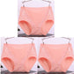 Sexy Lace Big Size High Waist Women Panties - Solid Cotton Comfort Briefs Lady's Underwear (TSP2)