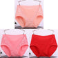 Sexy Lace Big Size High Waist Women Panties - Solid Cotton Comfort Briefs Lady's Underwear (TSP2)